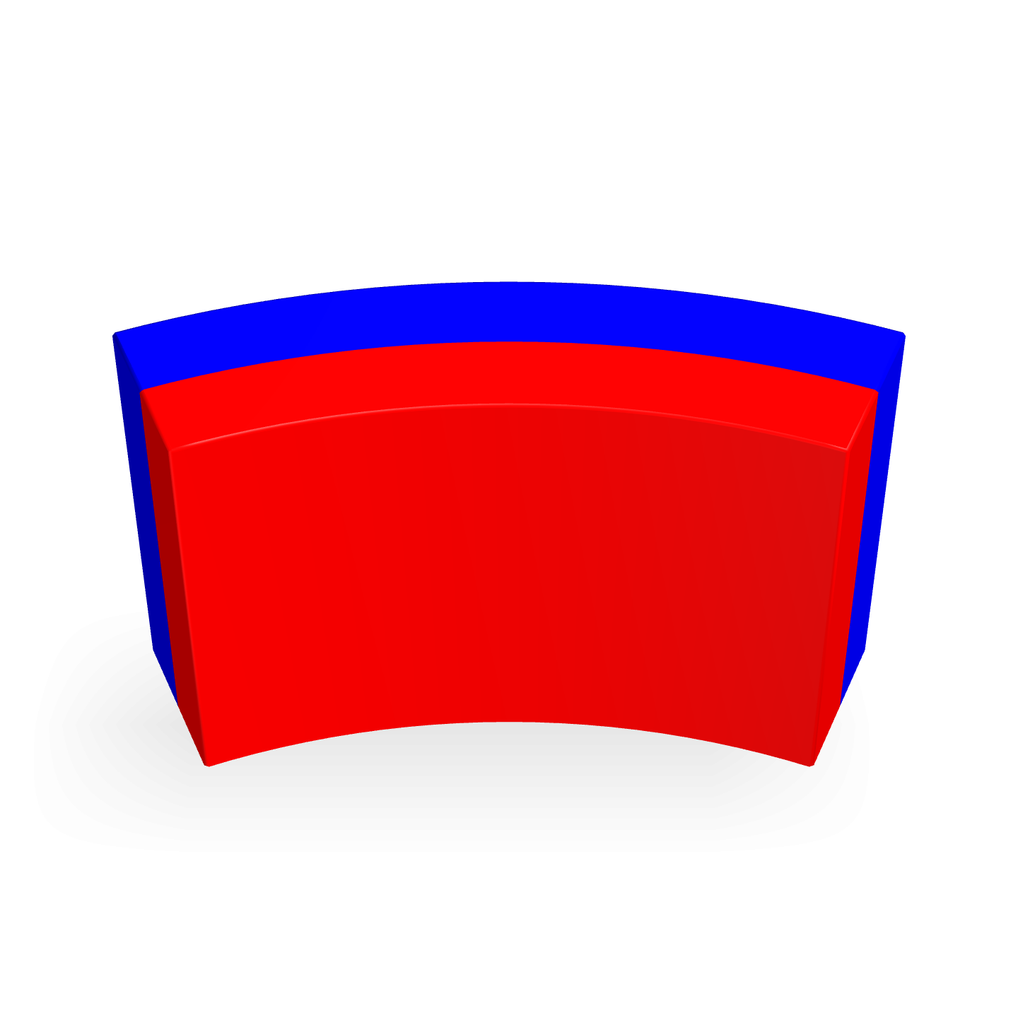 Radially Magnetized Neodymium Arc Magnets