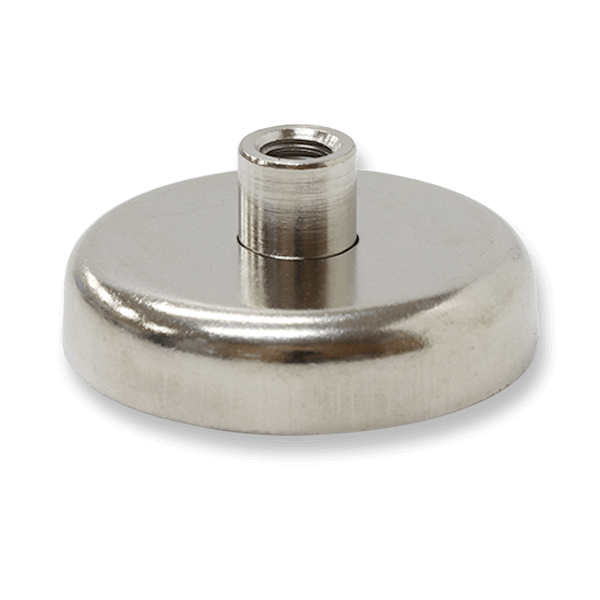 Threaded Female Neodymium Cap Magnet