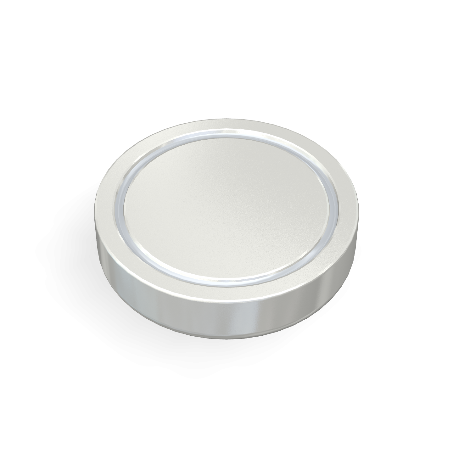 Cap Neodymium Magnet Φ32mm x 8mm 3D