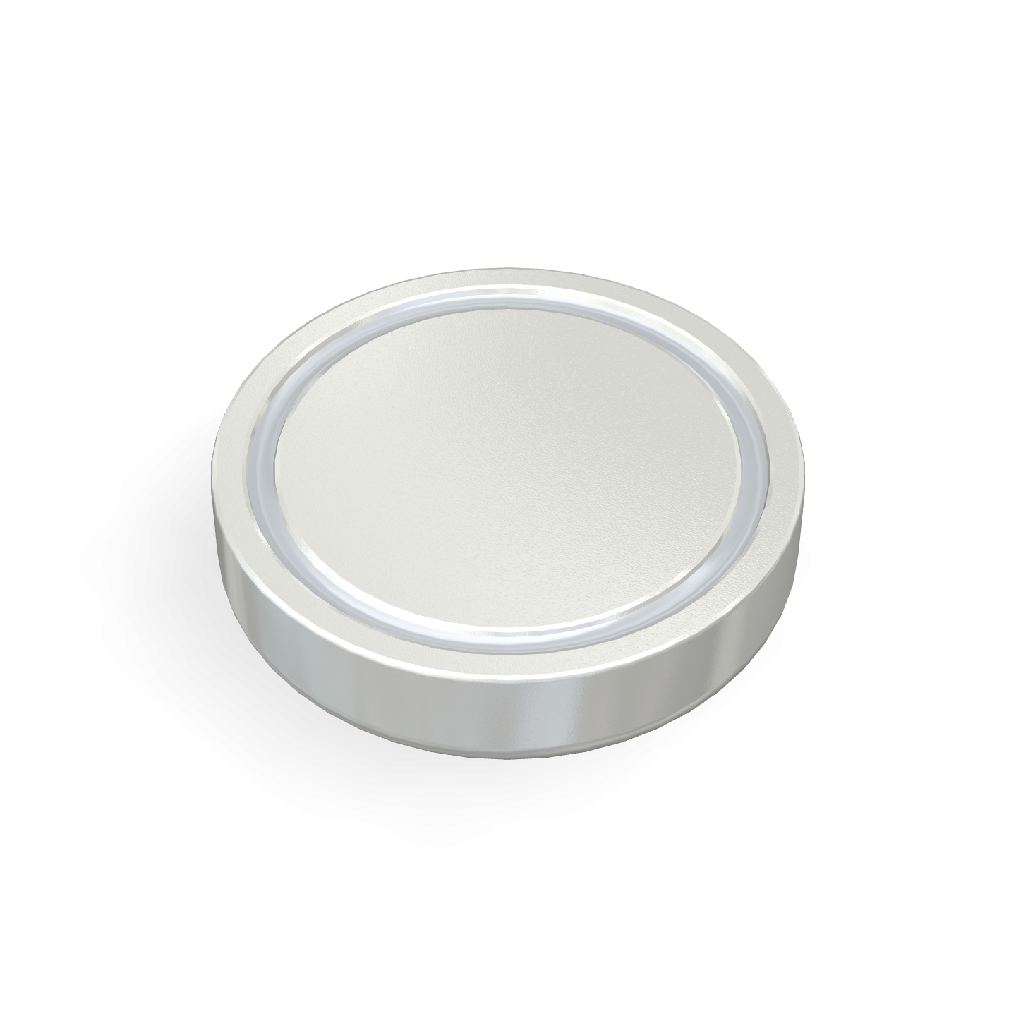 Cap Neodymium Magnet Φ48mm x 11.5mm 3D