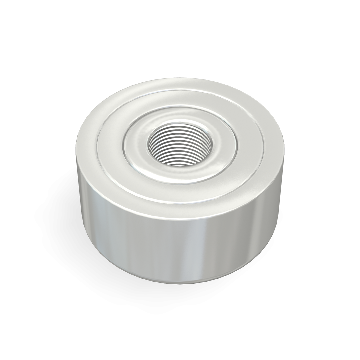 Cap Neodymium Ø10mm x 5mm /M3 Threaded