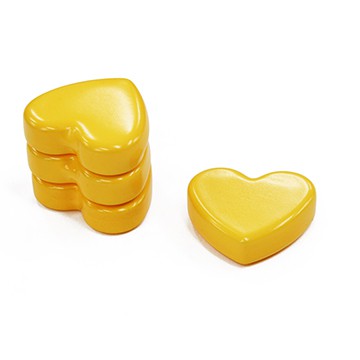 Colour Heart Magnets - 26mmX8mm