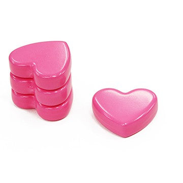 Colour Heart Magnets - 26mmX8mm