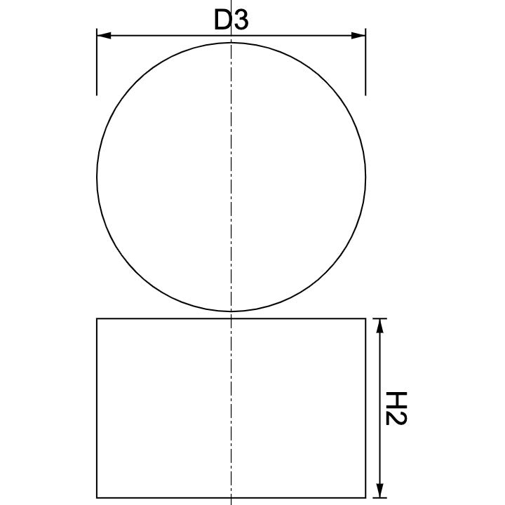 Neodymium Disc Magnet Φ3mm x 2mm