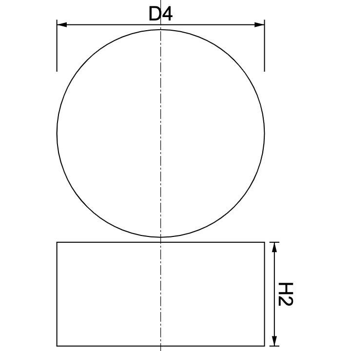 Neodymium Disc Magnet Φ4.0mm x 2mm