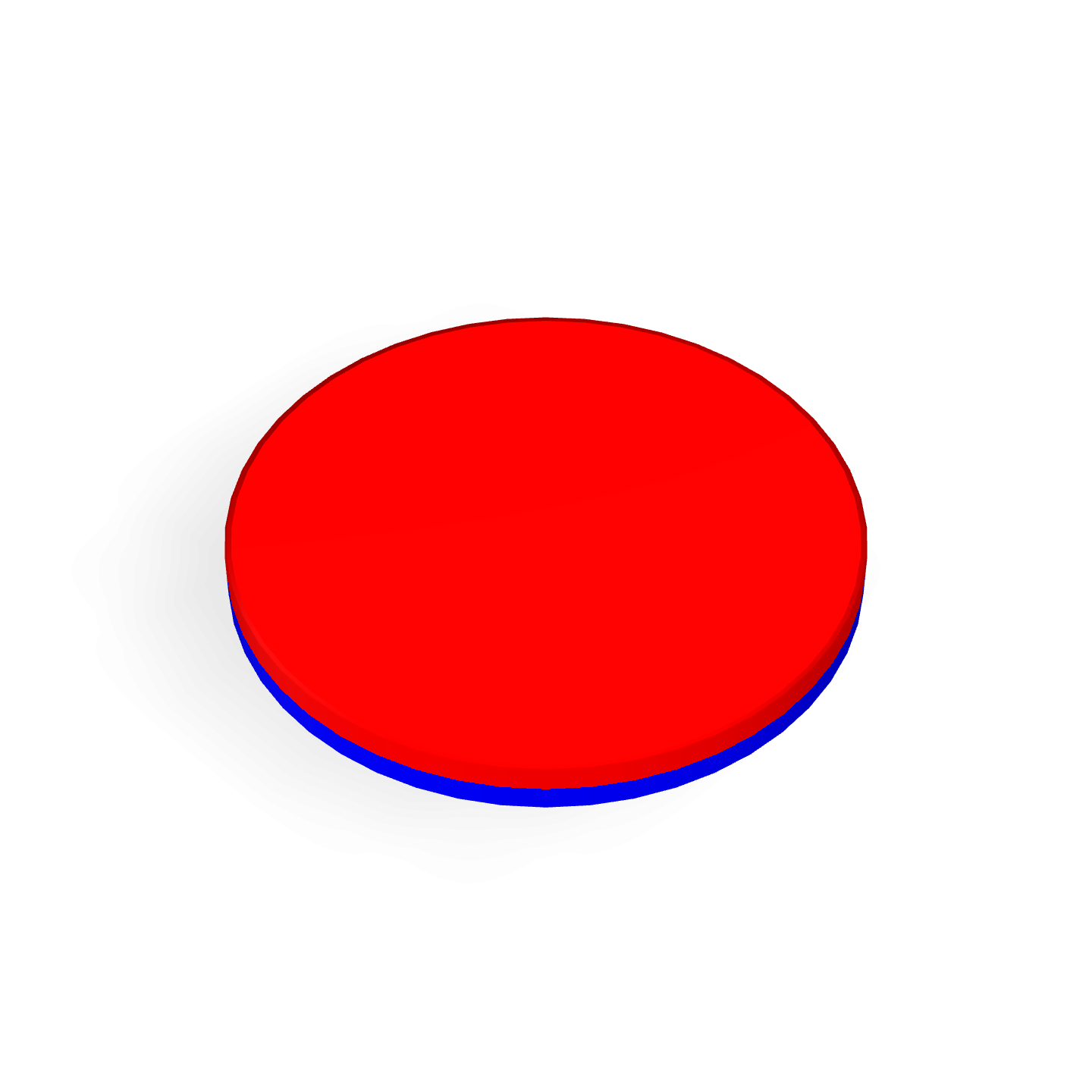 Neodymium Disc Magnet Φ12mm Polarity