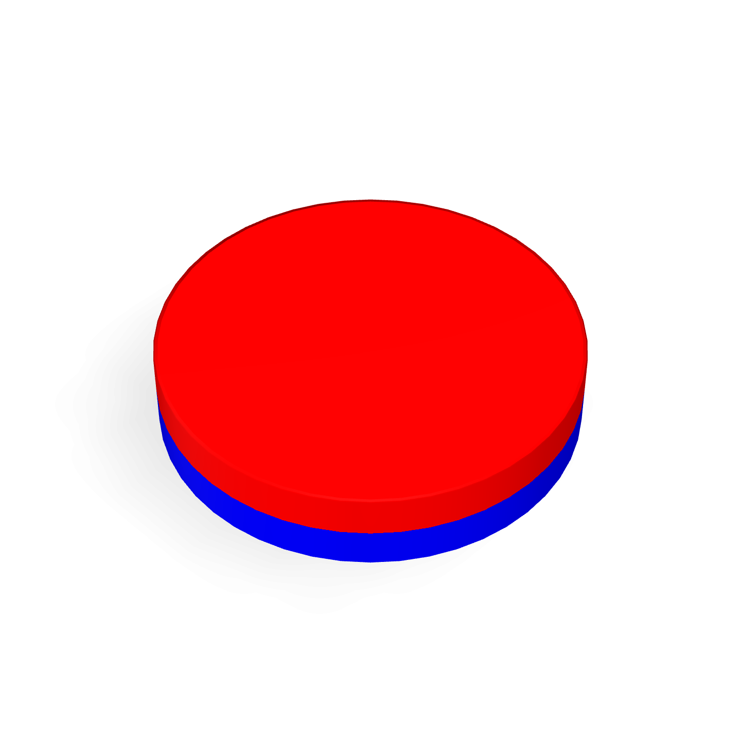 Neodymium Disc Magnet Φ5.0mm Polarity