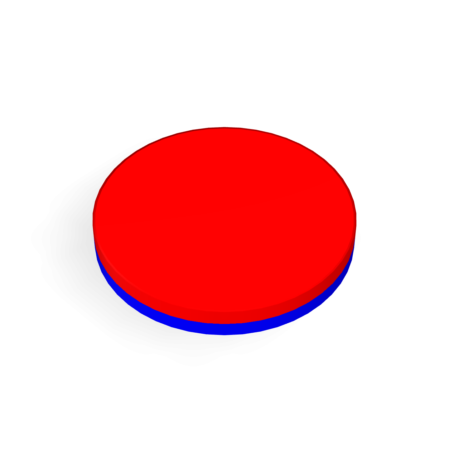 Neodymium Disc Magnet Φ8mm Polarity