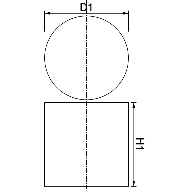 Neodymium Disc Magnet 1mm x 1mm