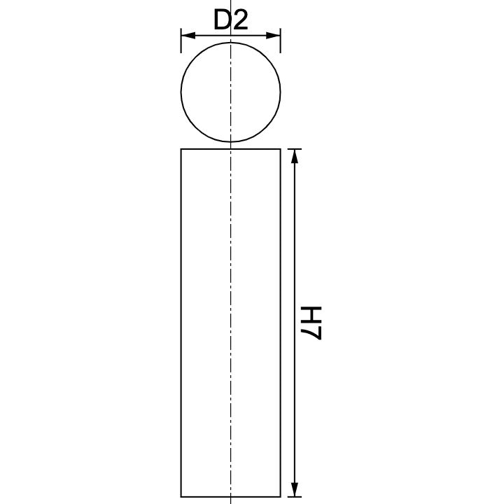 Neodymium Disc Magnet Φ2.0mm x 7mm