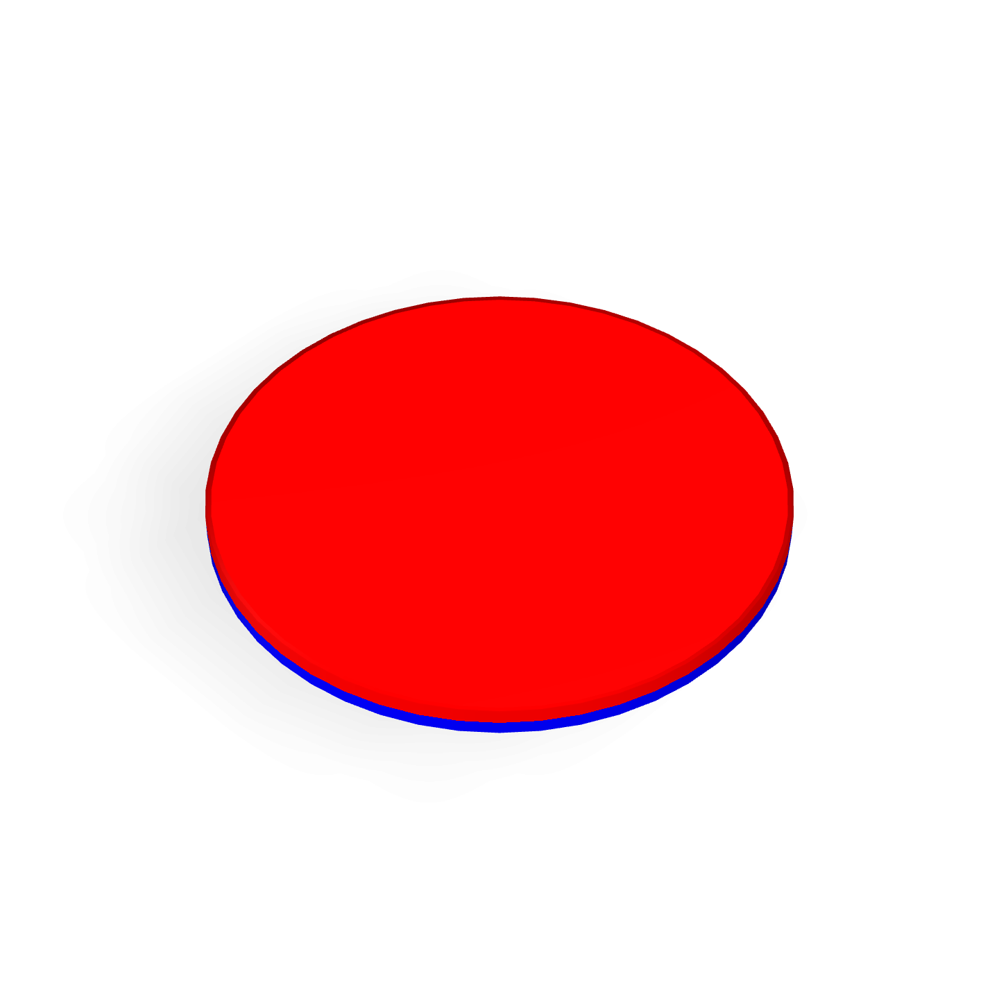 Neodymium Disc Magnet Φ20mm Polarity