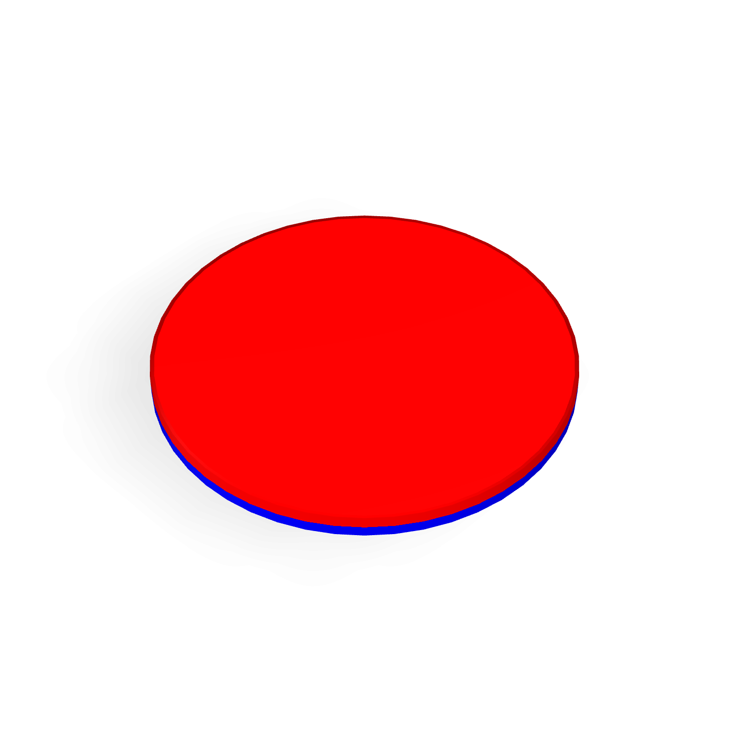 Neodymium Disc Magnet Φ18mm Polarity