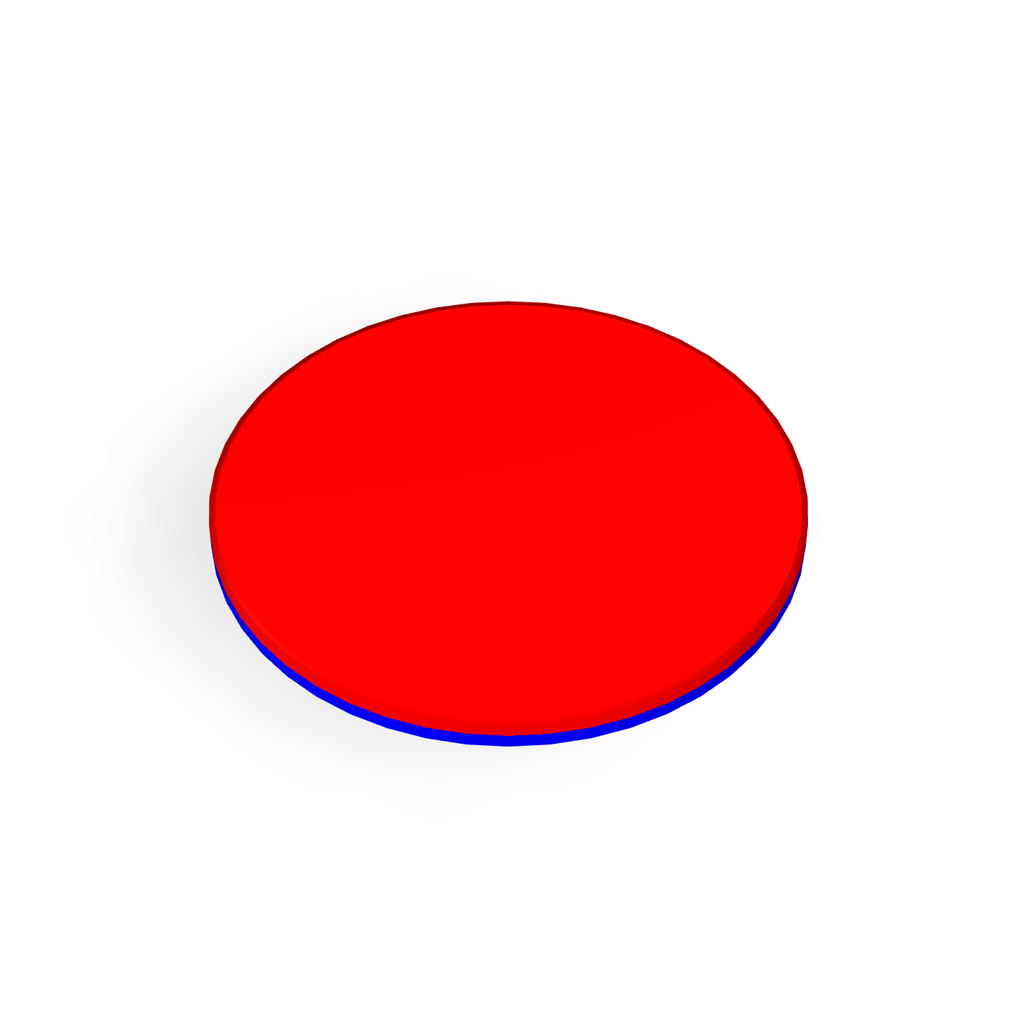 Neodymium Disc Magnet Φ19mm Polarity