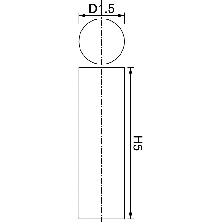 Neodymium Disc Magnet Φ1.5mm x 5mm