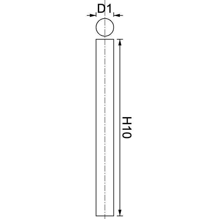 Neodymium Disc Magnet 1mm x 10mm