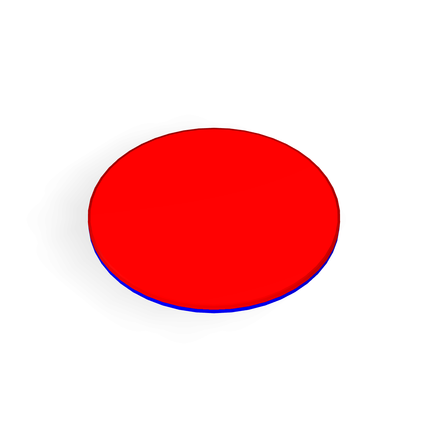 Neodymium Disc Magnet Φ25mm Polarity