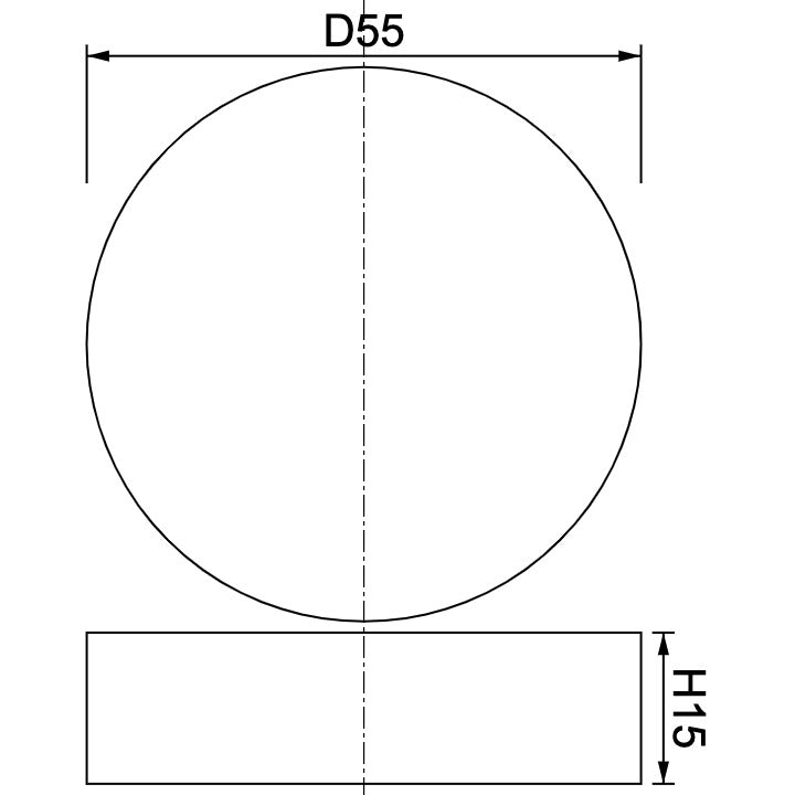 Neodymium Disc Magnet Φ55mm