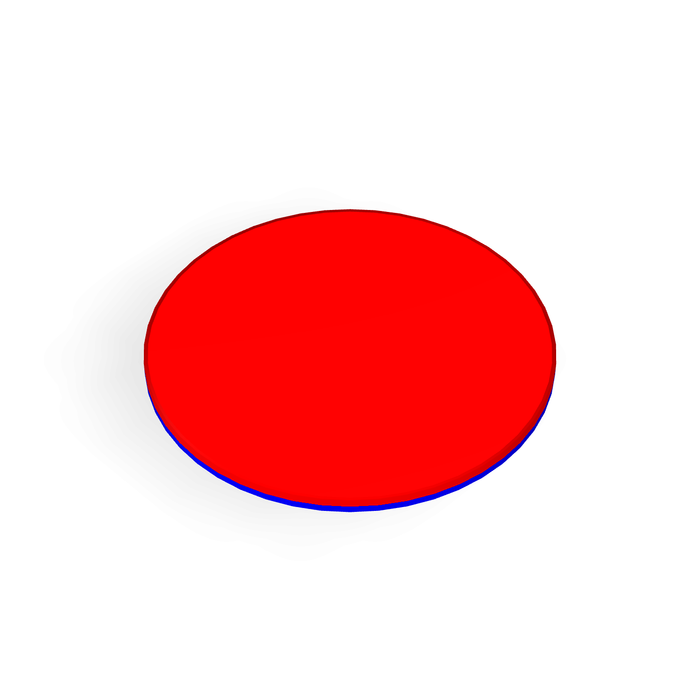 Neodymium Disc Magnet Diameter 26mm Polarity