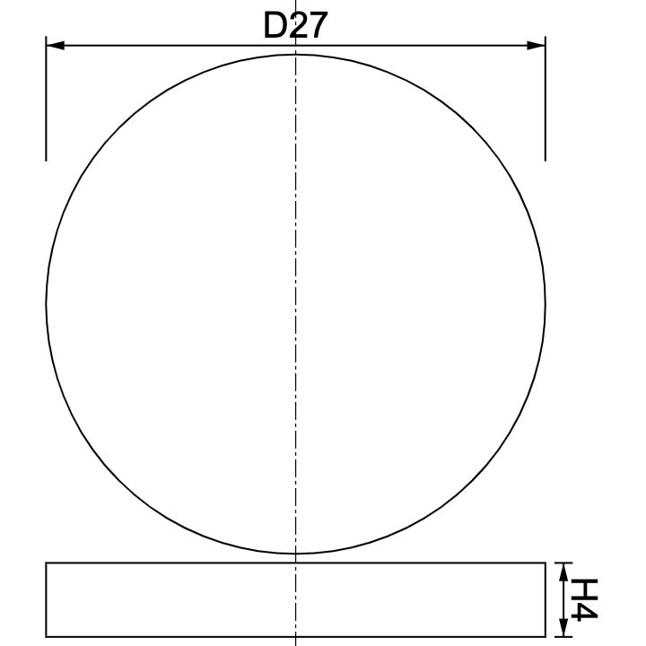 Neodymium Disc Magnet Φ27mm