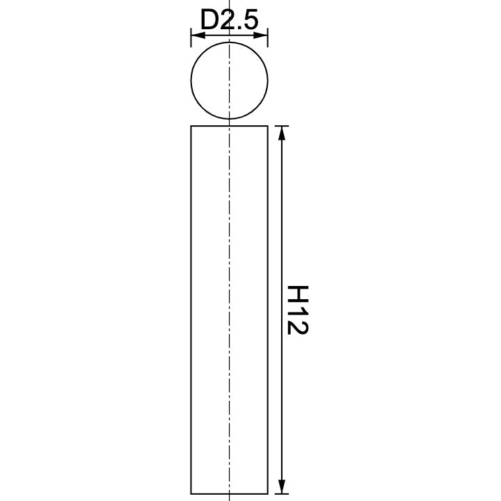 Neodymium Disc Magnet Φ2.5mm