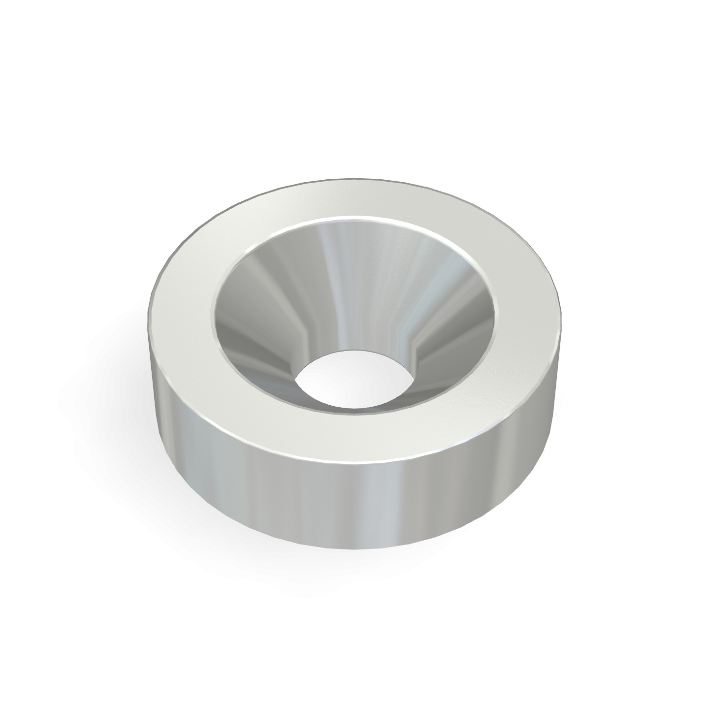 Neodymium Disc Magnet with Countersunk Hole Φ10mm x Φ3.2mm x 3mm /M3