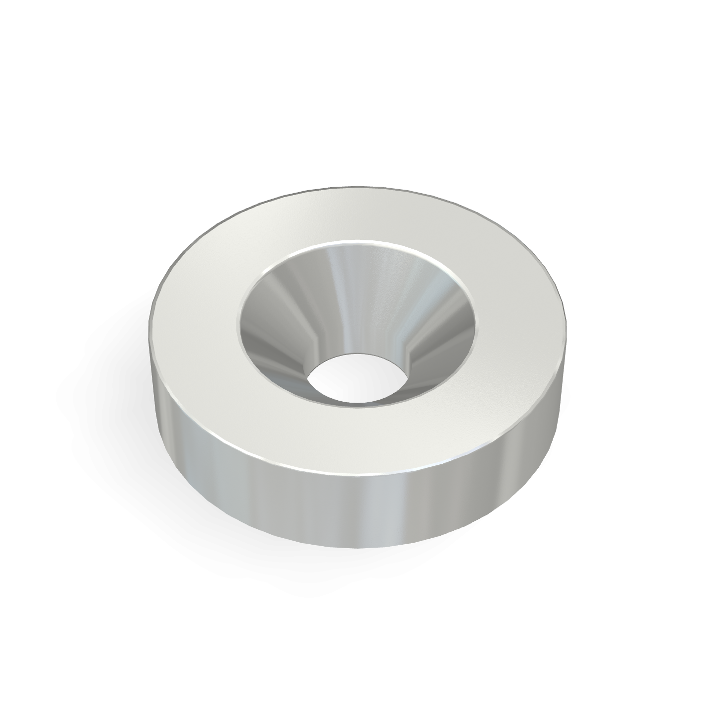 Neodymium Disc Magnet with Countersunk Hole Ø12mm X Ø3.2mm X 3mm /M3