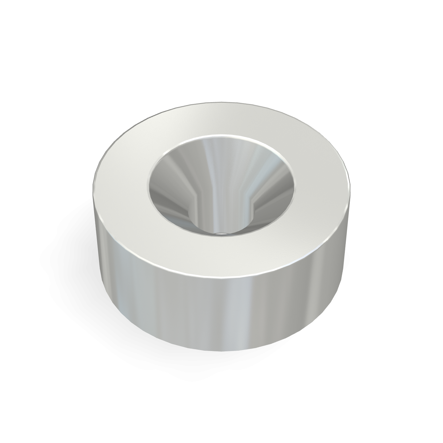 Neodymium Disc Magnet with Countersunk Hole Φ12mm x Φ3.2mm x 5mm /M3