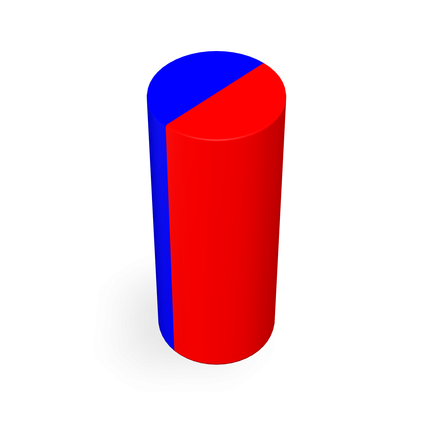 Neodymium Disc Magnet - Diametric Diameter 2mm Polarity