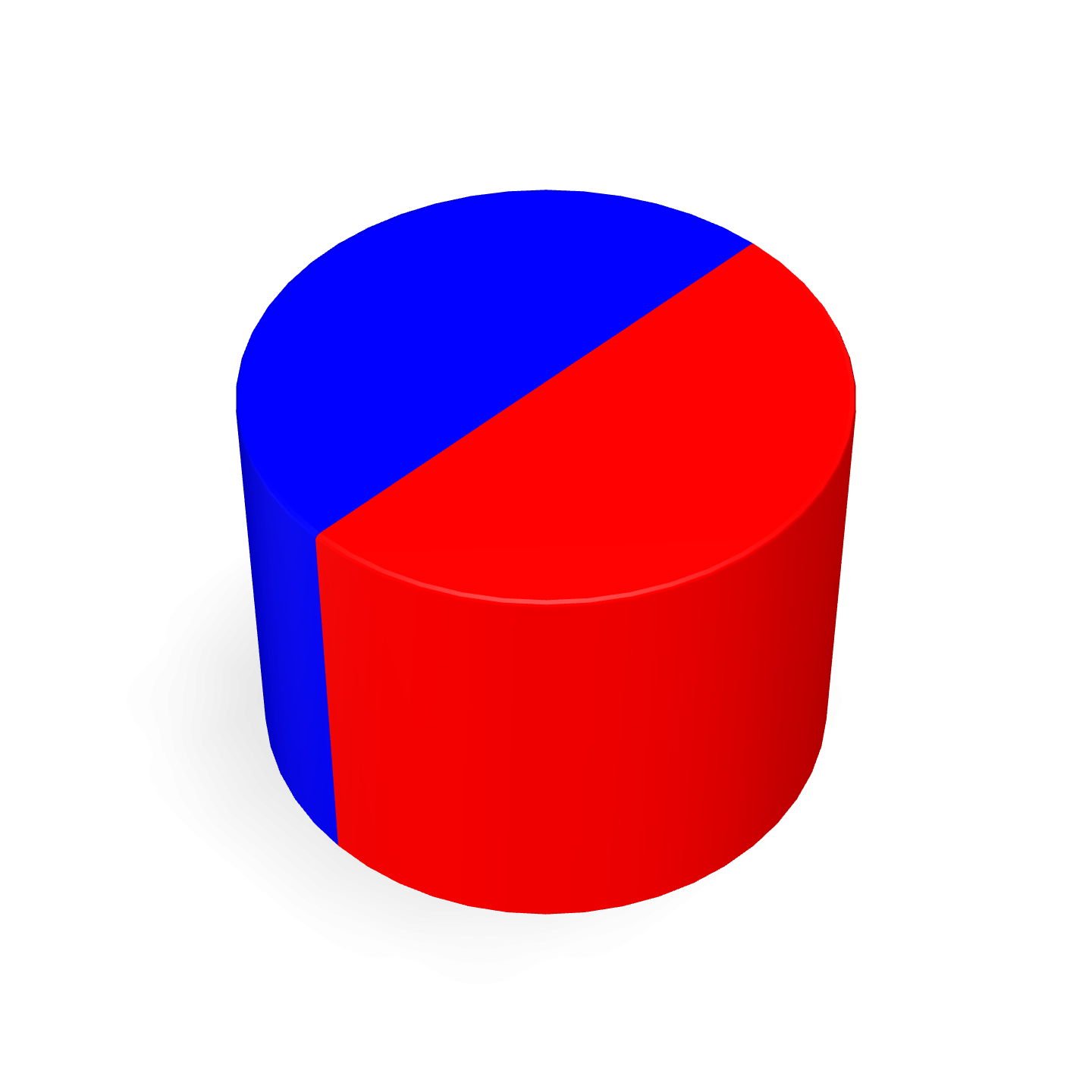 Neodymium Disc Magnet - Diametric Diameter 4mm Polarity