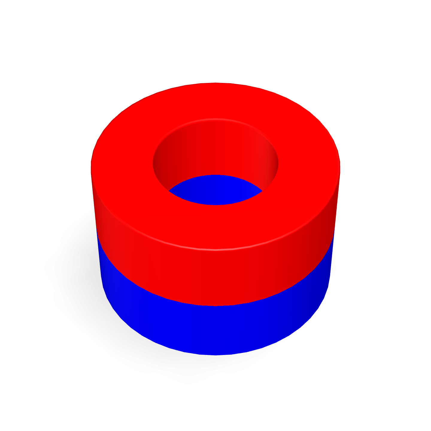 Neodymium Ring Φ8mm X Φ4mm X 5mm