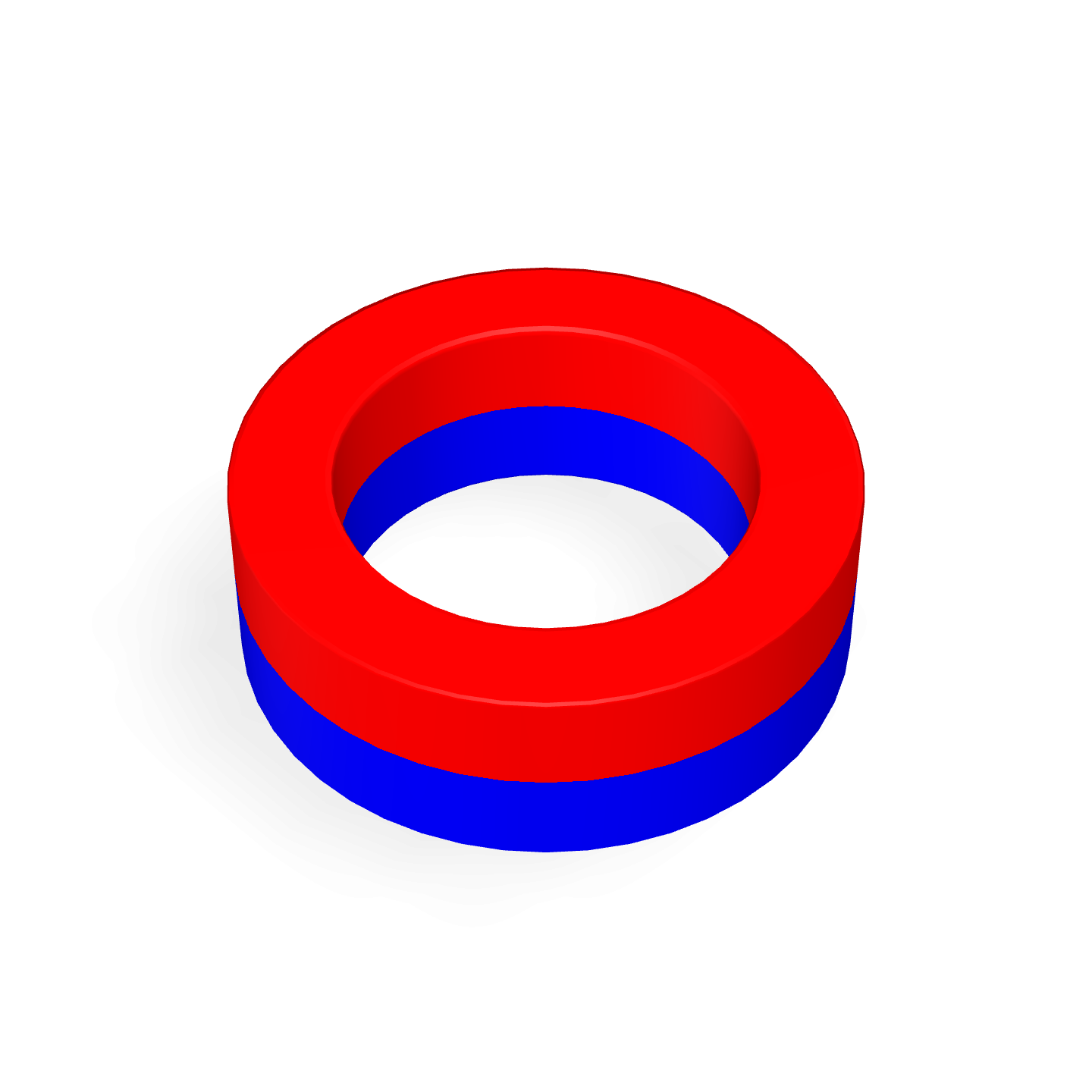 Neodymium Ring Φ15mm x Φ10mm x 5mm