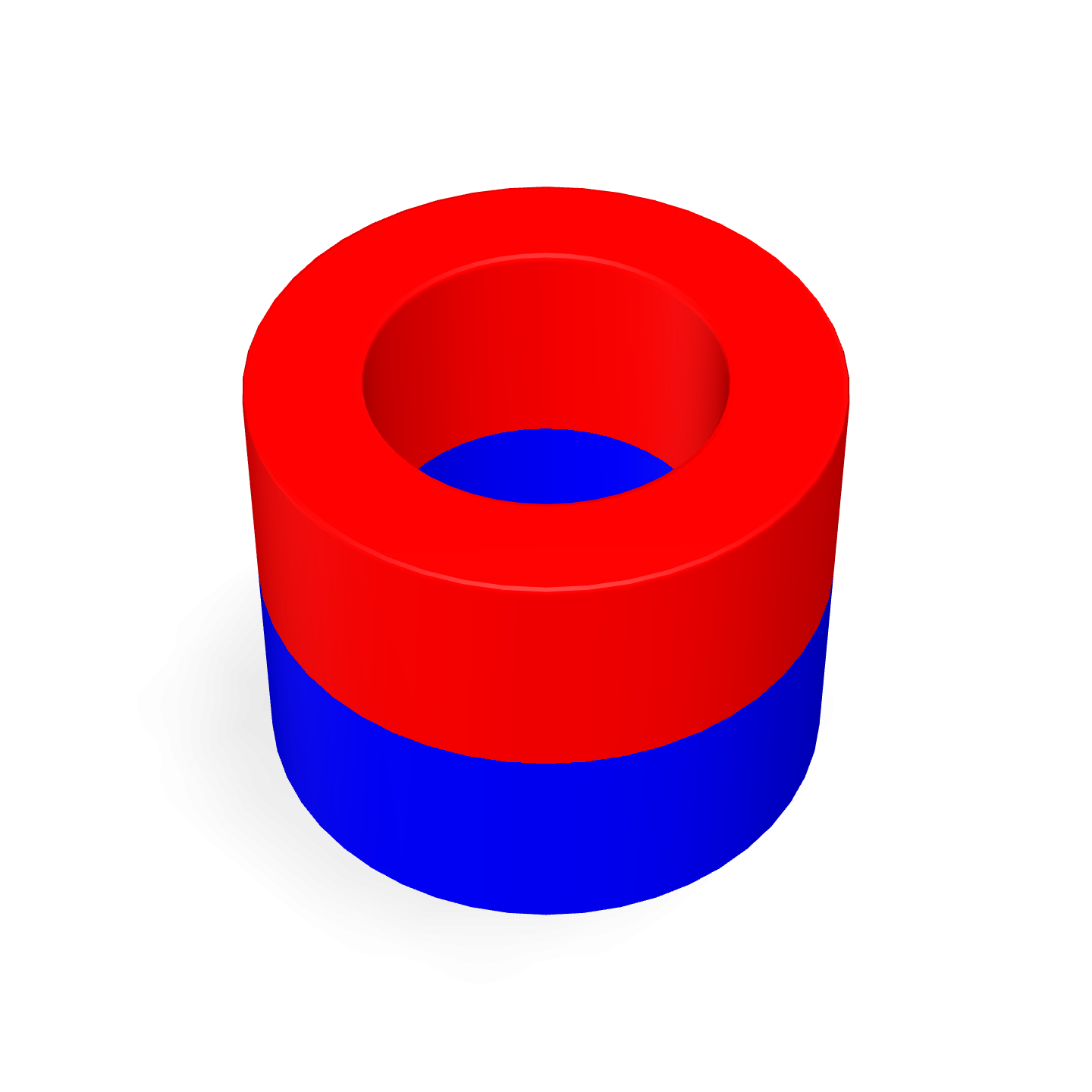 Neodymium Ring Φ5mm X Φ3mm X 4mm