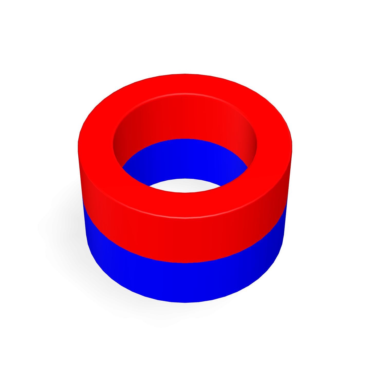 Neodymium Ring Φ12mm X Φ8mm X 7mm