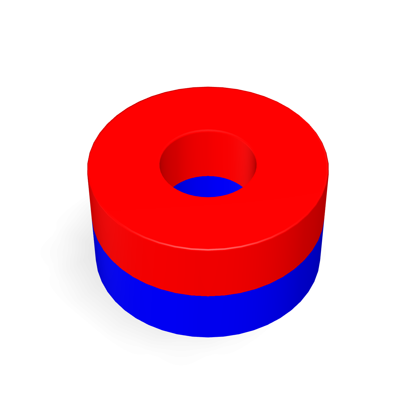 Neodymium Ring Φ15mm X Φ6mm X 8mm