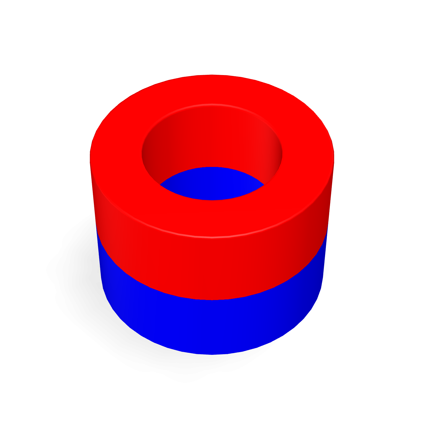 Neodymium Ring Φ7mm X Φ4mm X 5mm