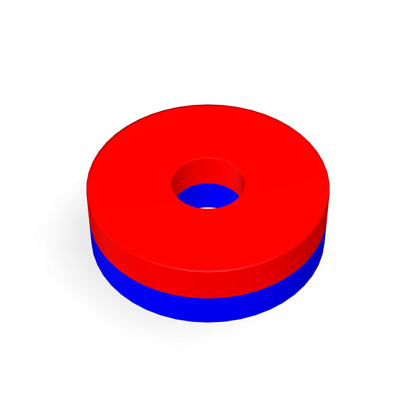 Neodymium Ring Φ10mm X Φ3mm X 3mm