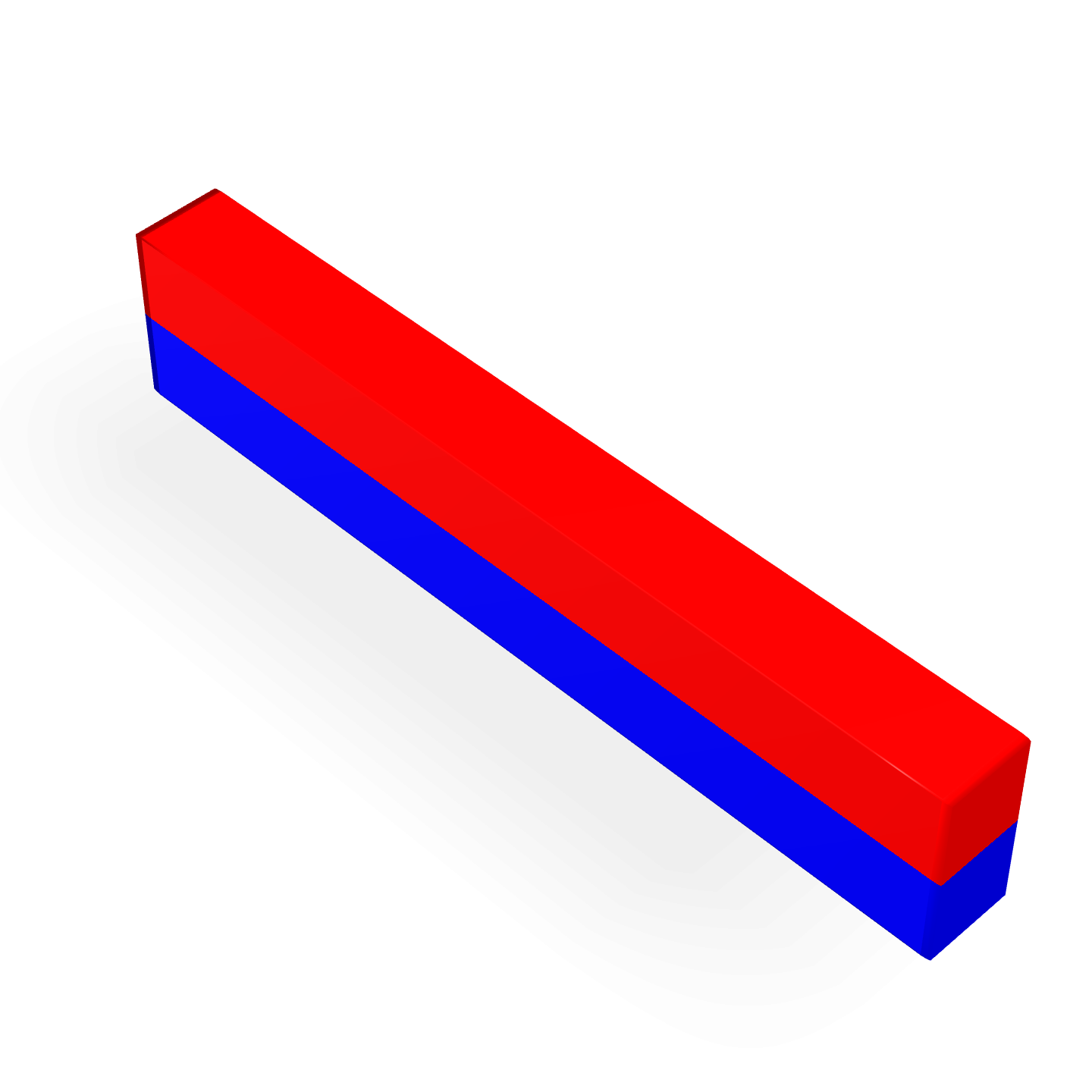 Neodymium Square 50mm X 5mm X 10mm